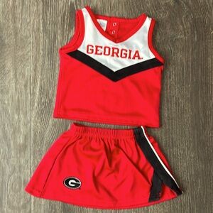 University of Georgia cheer outfit 12M